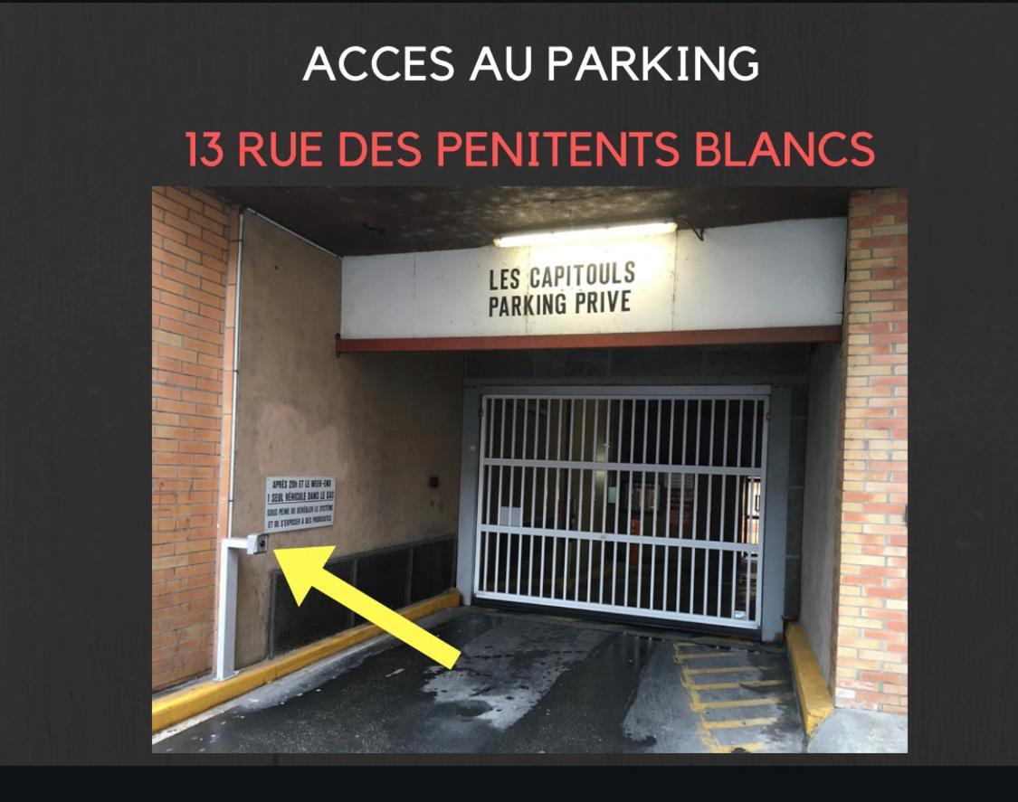 Hyper-Centre Historique Avec Possibilite De Reservation Parking Тулуза Екстер'єр фото